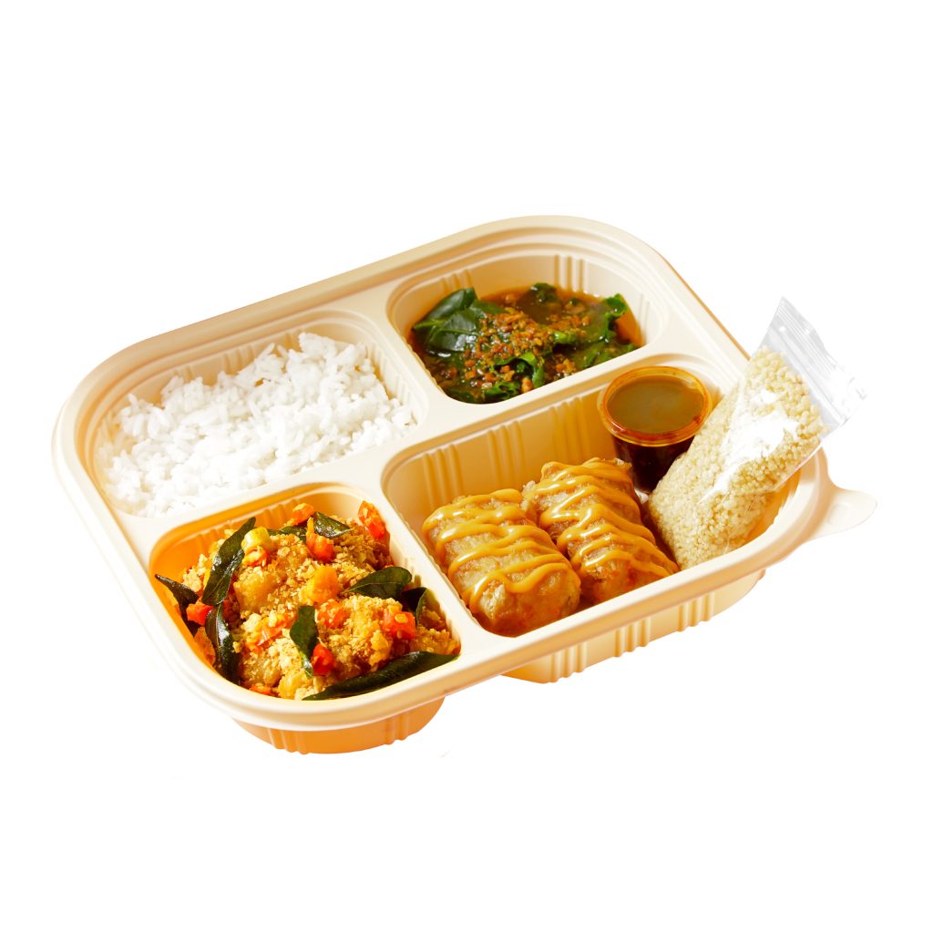 Cereal Prawn Bento Set - Potteria