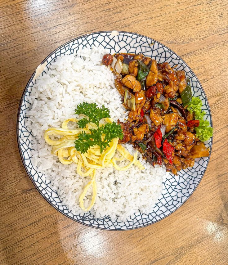 Nasi Ayam Kung Pao