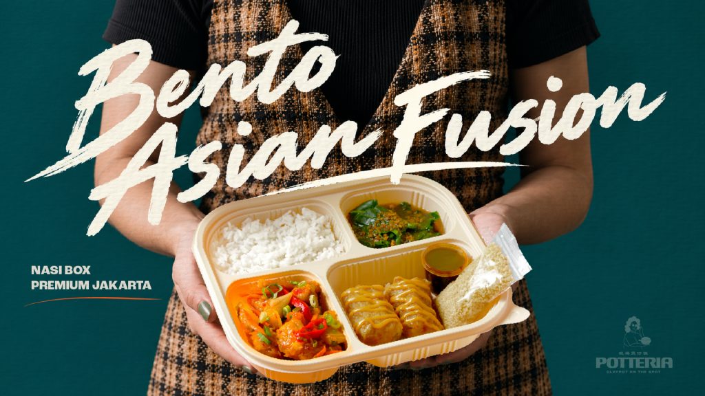Nasi Box Premium Jakarta dengan Konsep Bento Asian Fusion